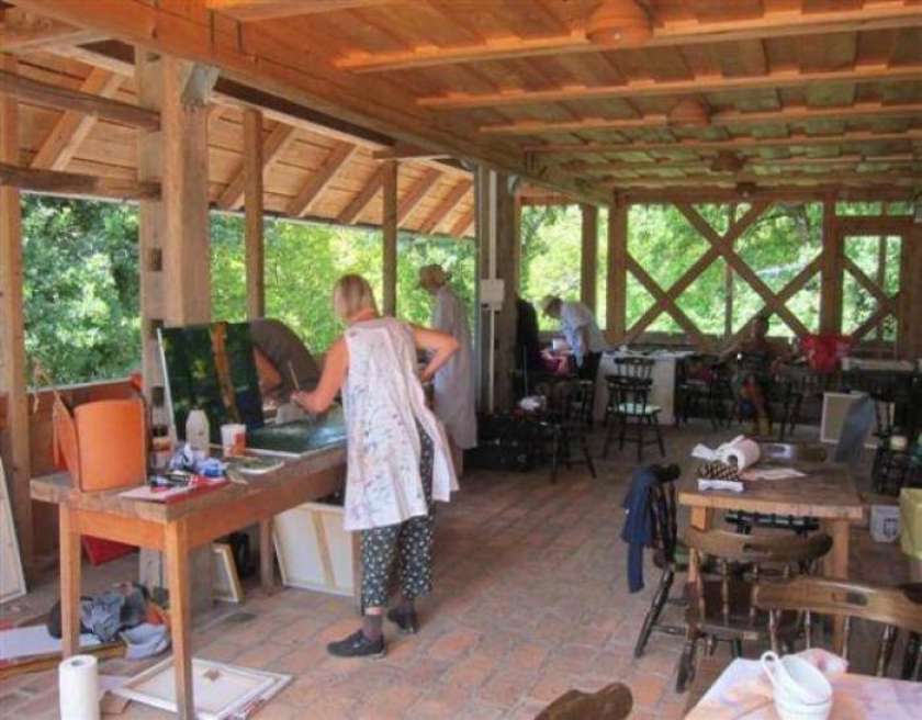 Na Dvoru pri Žužemberku 6. Dvorski likovni dnevi 