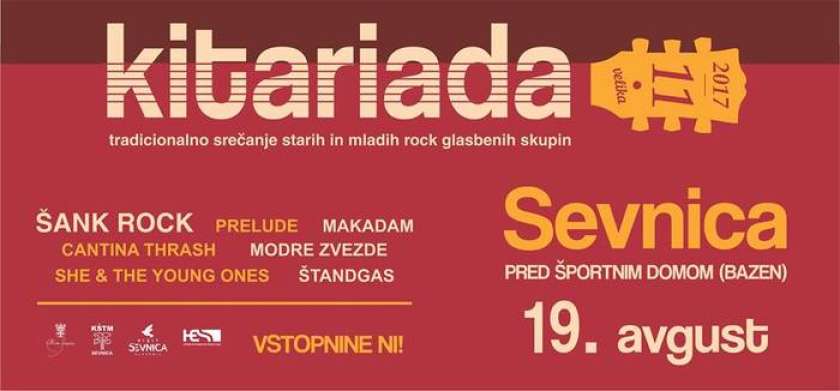 V Sevnici drevi 11. kitariada