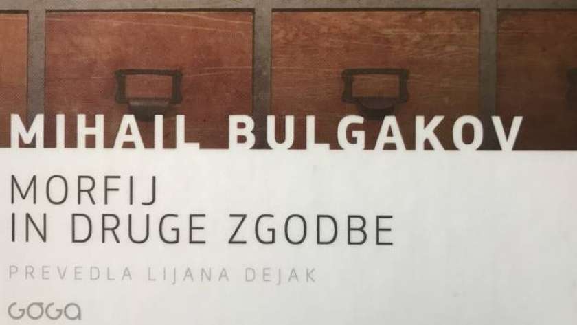 Na bralnem krožku v Gogi Bulgakovov Morfij in druge zgodbe