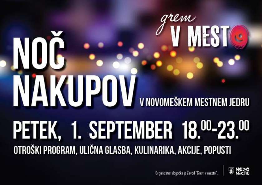 Noč nakupov spet vabi!