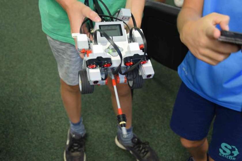 FOTO: Kaj je nastalo v delavnici &#34;Ciciban in robotek&#34;?