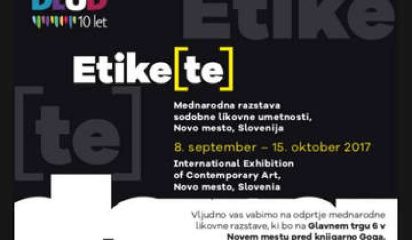 &#34;Etike-te&#34; v Novem mestu