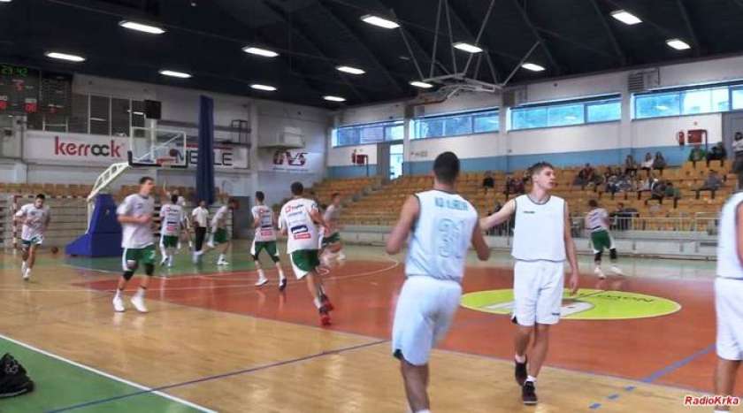 VIDEO: Pripravljalna tekma KK Krka in sprejem Žige Dimca
