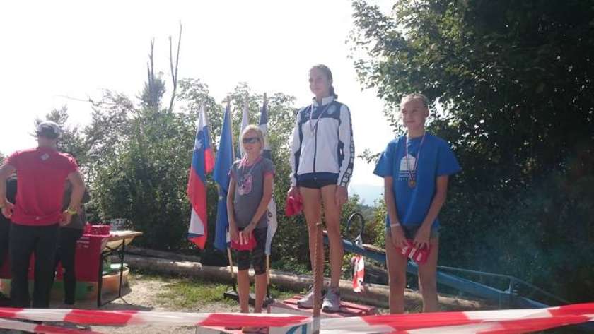 FOTO: Nika, Tomaž, Tomi in Ajda državni prvaki v gorskem teku
