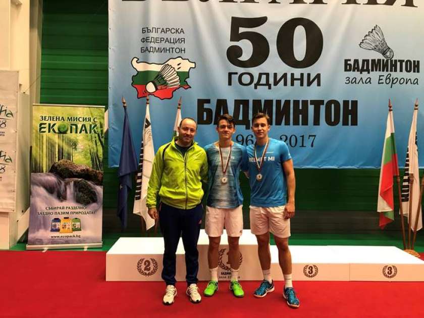 Badminton: Krapež in Ivanič druga v Sofiji