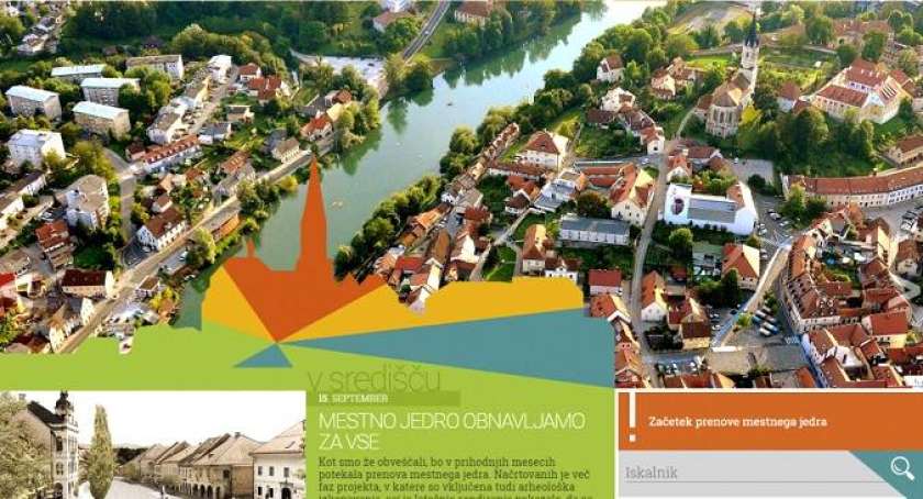 Testno deluje nova spletna stran Mestne občine Novo mesto