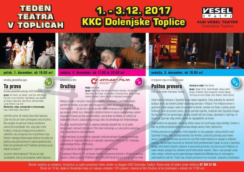 Tokratni Teden teatra lokalno obarvan
