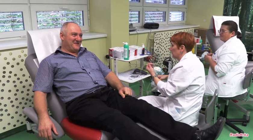 VIDEO: Dušan Gorenc, krvodajalec z največ darovane krvi v Dolenjskih Toplicah