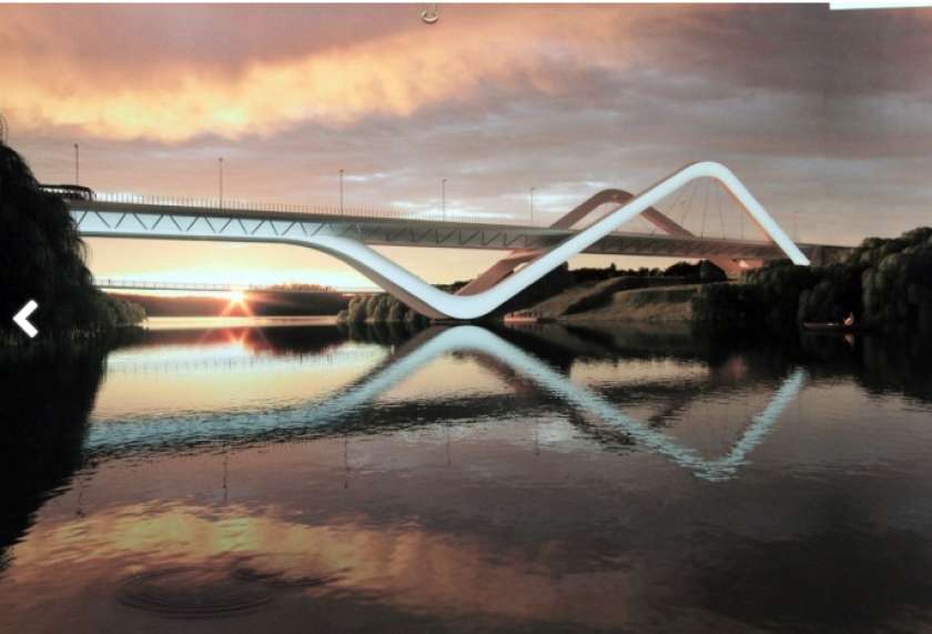 FOTO: Kakšen bo novi most čez Krko?