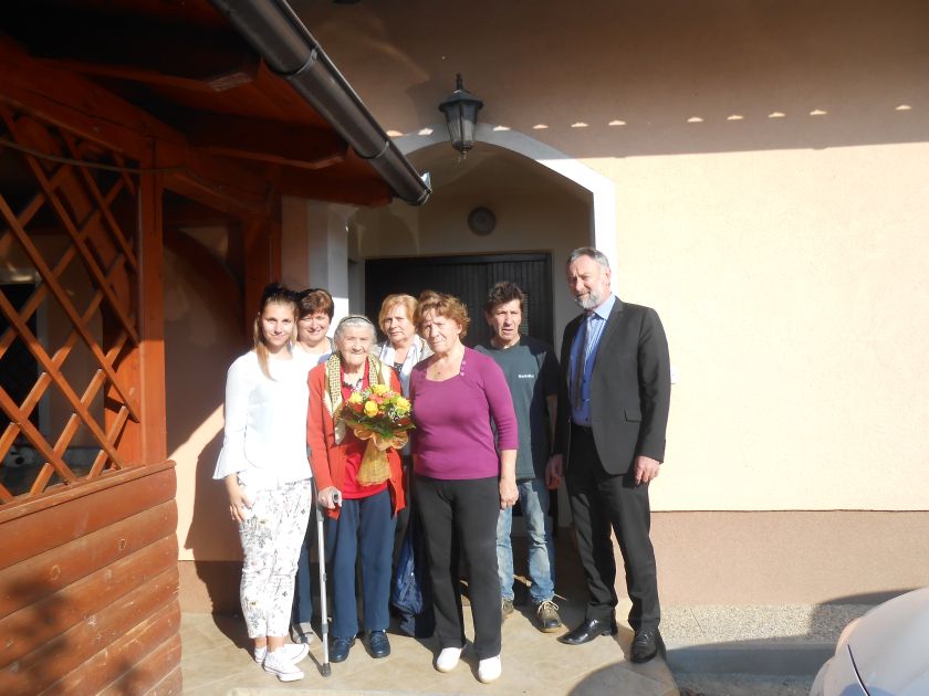 FOTO: 97 let Jožefe Bučar iz Volčkove vas