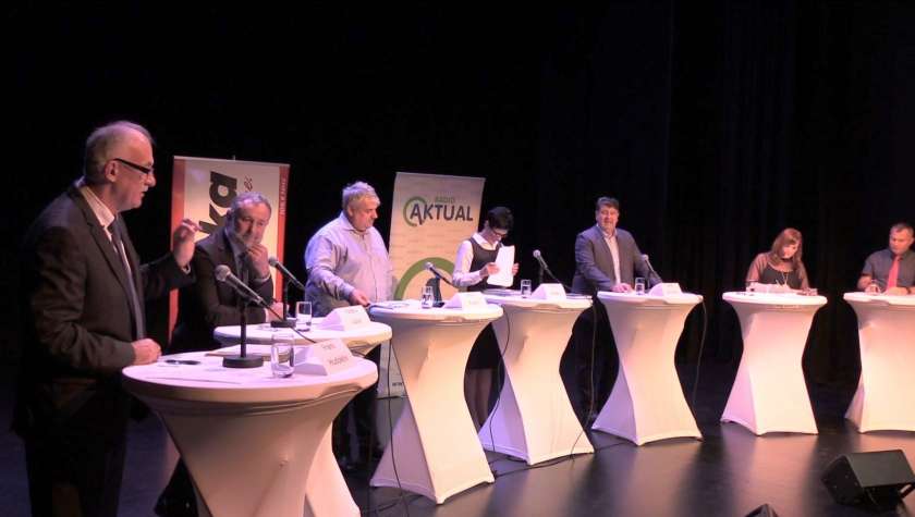 VIDEO: Volilno soočenje županskih kandidatov v Šentjerneju