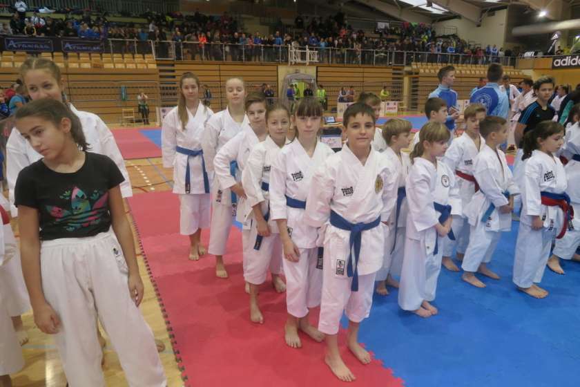 FOTO: 5 odličij za Karate klub Brežice