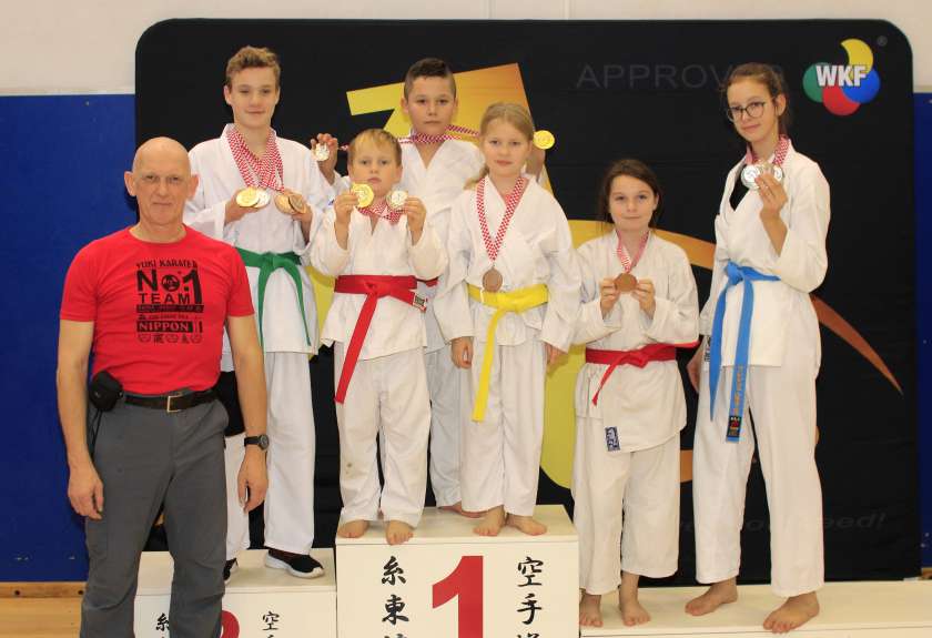 FOTO: Prva mednarodna zlata medalja za Yuki karate ekipo