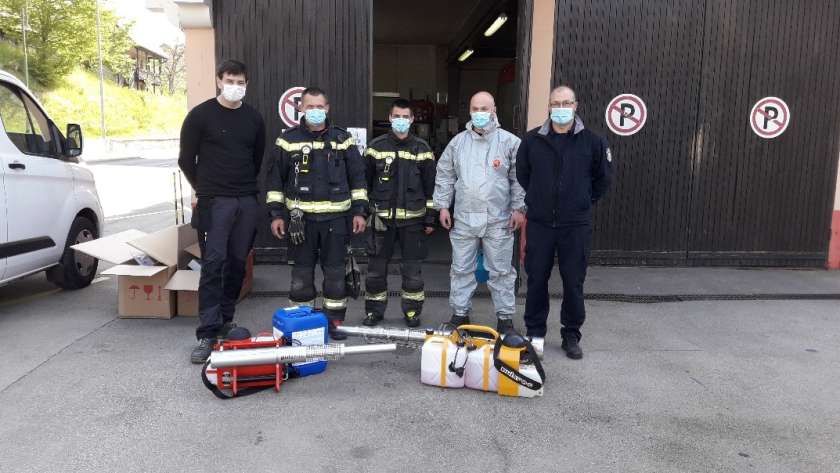 FOTO: Nova oprema za gasilce PGD Sevnica