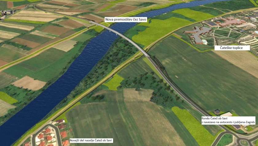 AVDIO: Krka ob enih – V Brežicah bo država gradila najdaljši most čez Savo