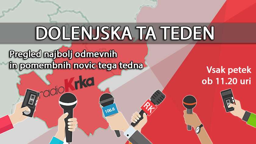 Dolenjska ta teden: O četrti najstarejši Slovenki, opozorilu pred vlomi, Jenkovi nagrajenki