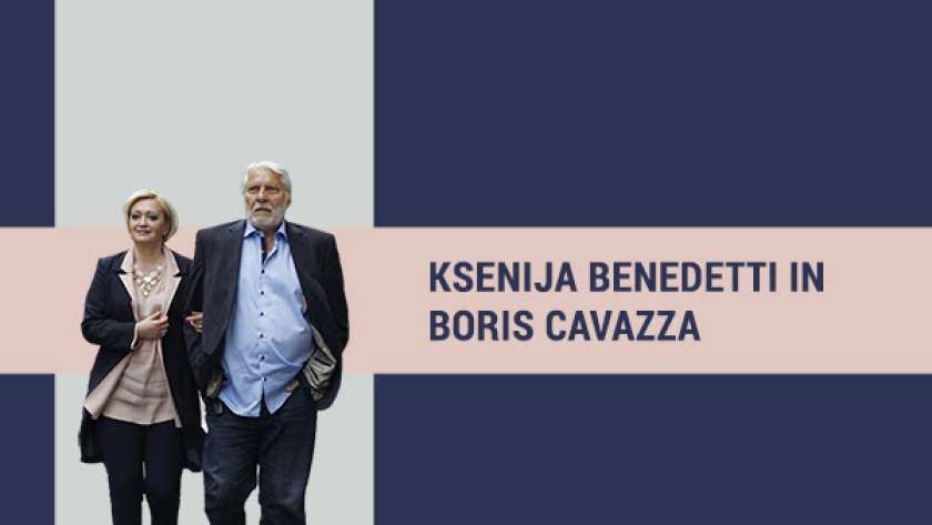Pogovorni večer: Ksenija Benedetti in Boris Cavazza