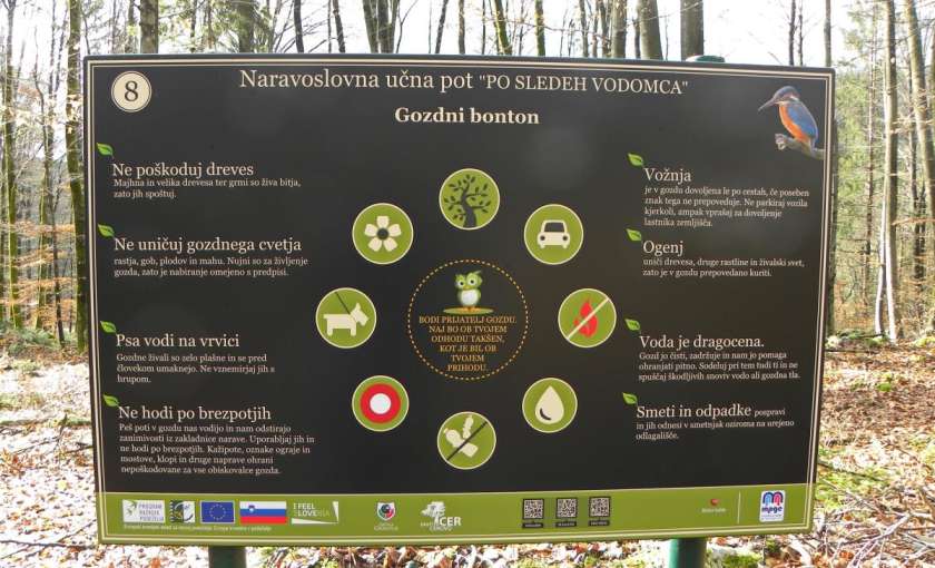 Pot po sledeh vodomca še bolj vabljiva