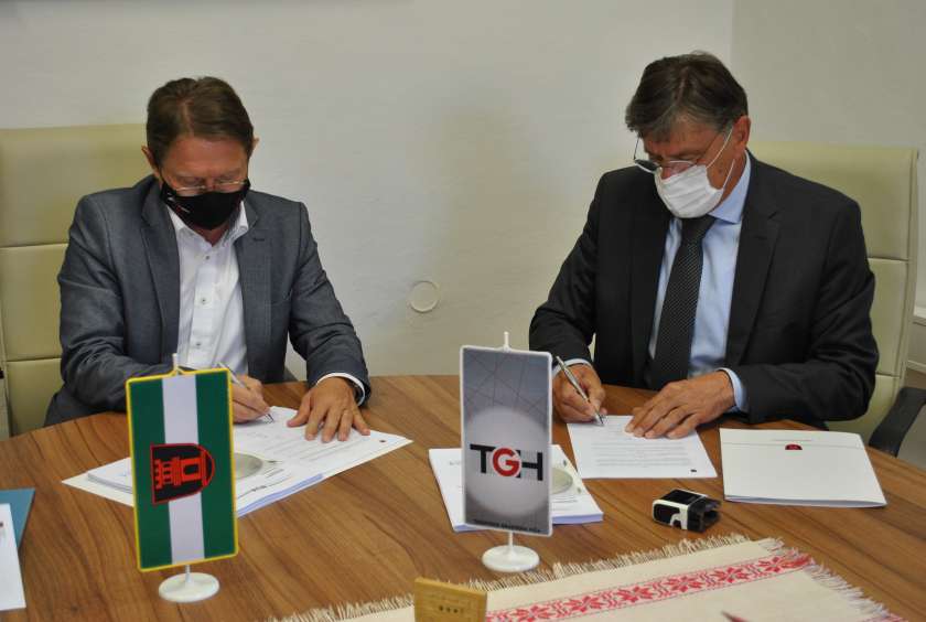 Podpis pogodbe za nadaljevanje urejanja TRIS Kanižarica