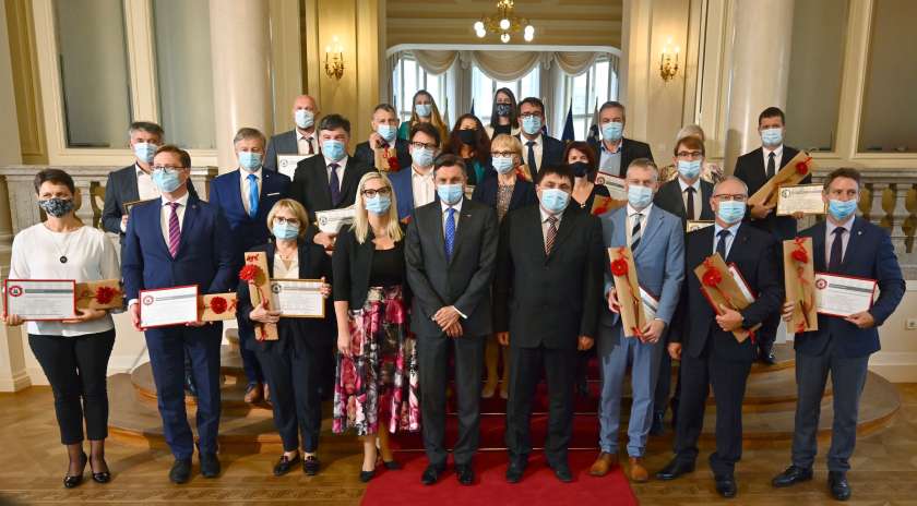 Župani mladim prijaznih občin pri predsedniku Pahorju