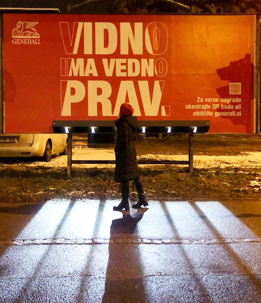 Tudi v Kopru, Mariboru in Novem mestu akcija »Vidno ima vedno prav« za večjo vidnost najranljivejših udeležencev v prometu