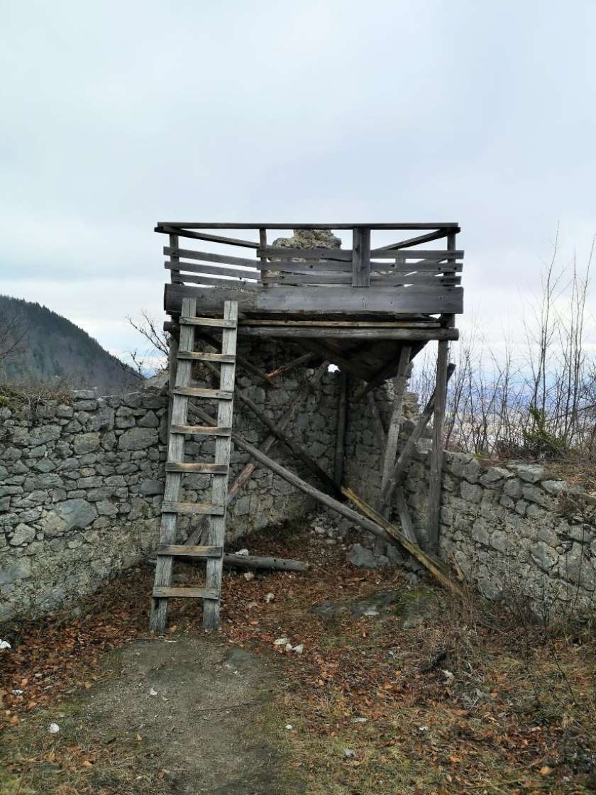 Razgledišče na Fridrihštajnu odstranjeno