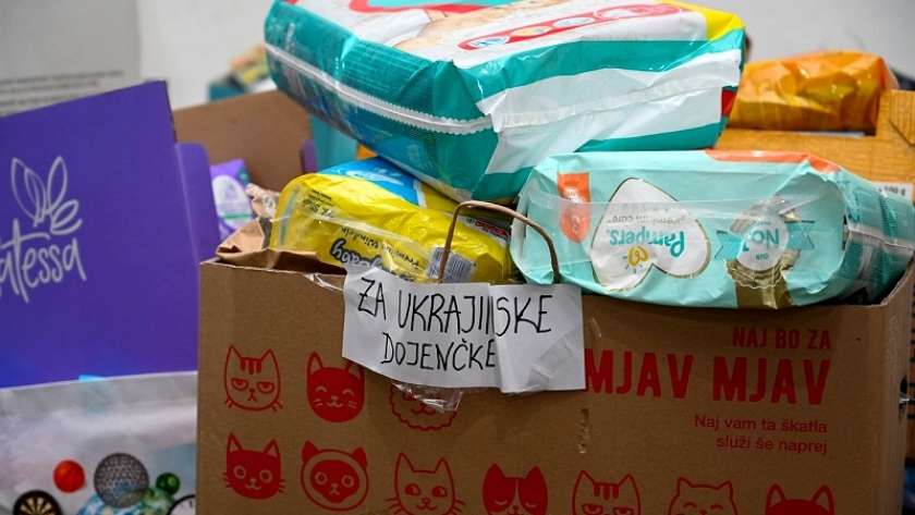 Predani prvi novomeški humanitarni paketi za Ukrajino