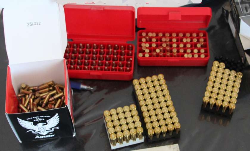 Krški policisti nasilnežu zasegli več kosov orožja in naboje