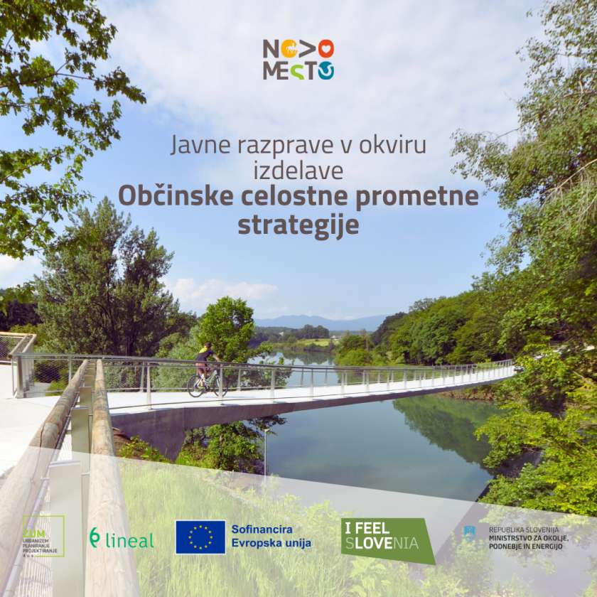 Sodelujte s predlogi za prometno strategijo Mestne občine Novo mesto