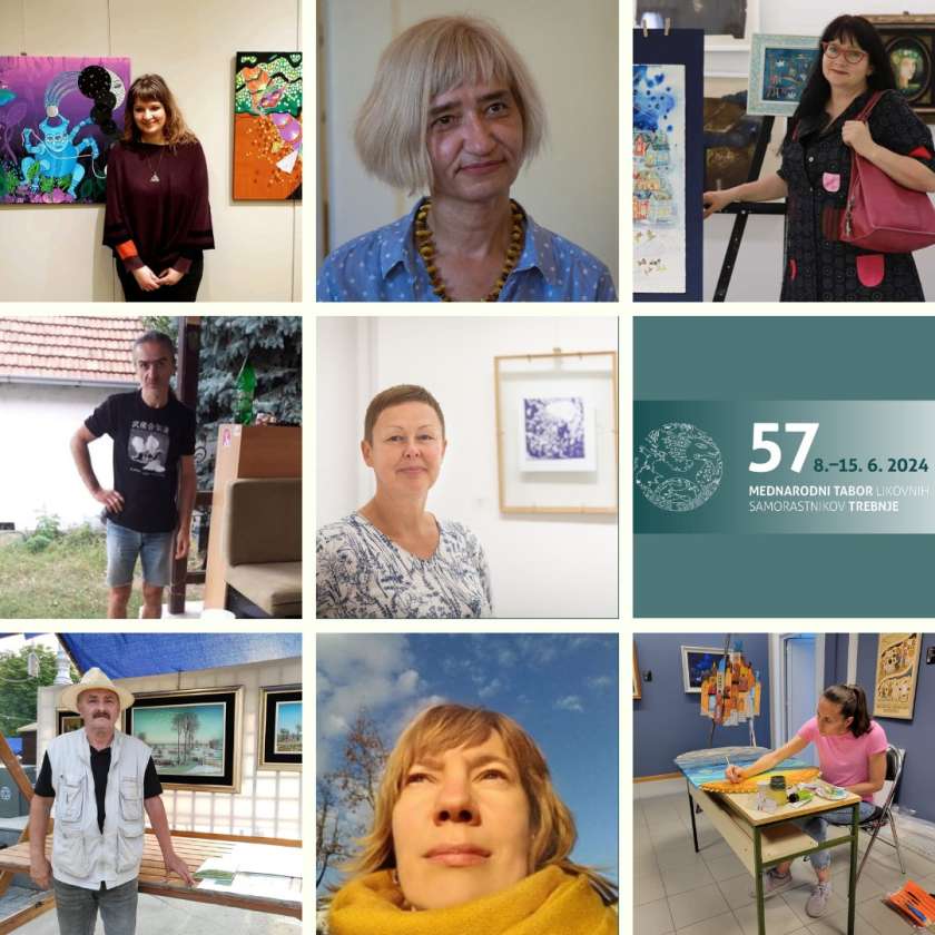 57. Mednarodni tabor likovnih samorastnikov v Trebnjem trka na vrata