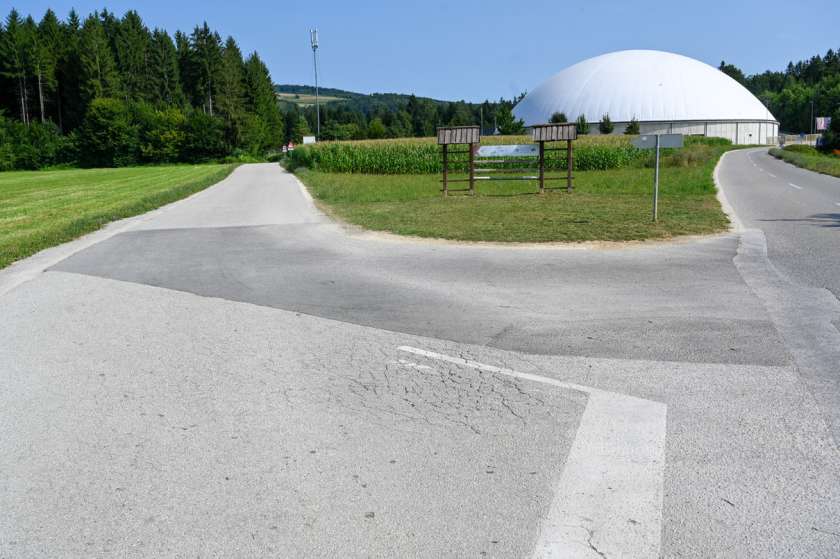 Do Olimpijskega centra Novo mesto nova povezovalna cesta