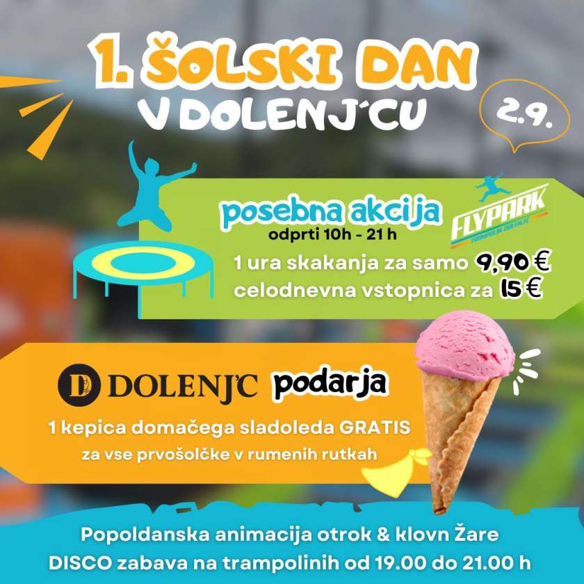 1. Šolski dan v Dolenj'cu