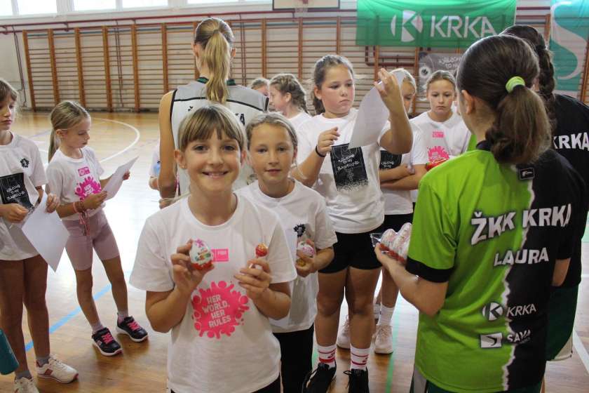 Prvi mini košarkarski turnir šola košarke "Her world, her rules" v sezoni 2024/25