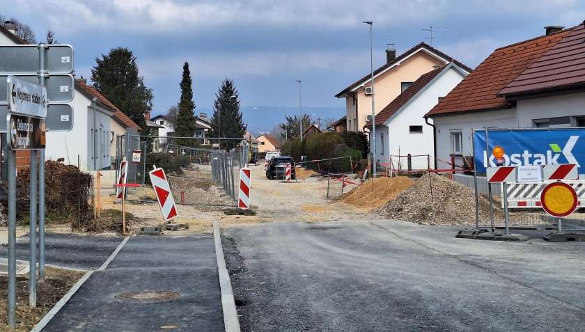 Občina Brežice nadaljuje z rekonstrukcijo Ceste bratov Milavcev