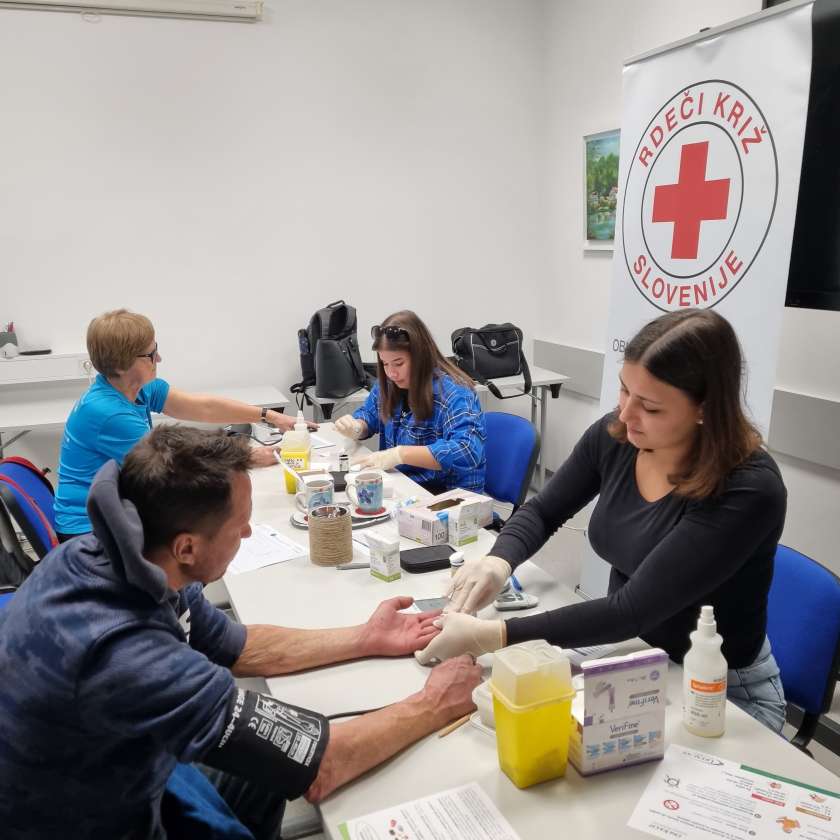 Preventivne meritve v Domu krajanov Regrča vas