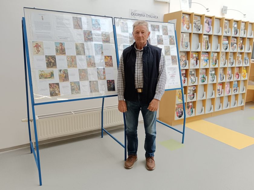 Originalne razglednice ježka Mikija predstavljajo svojo zgodbo
