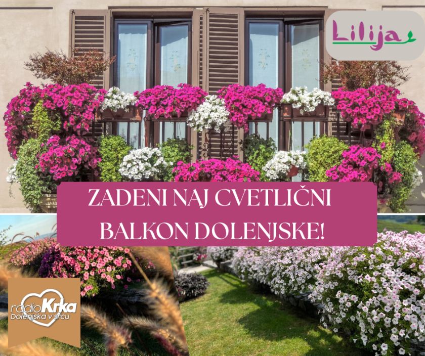 🌸 Prihaja najlepša priložnost za vaš balkon – samo na Radiu Krka! 🌸