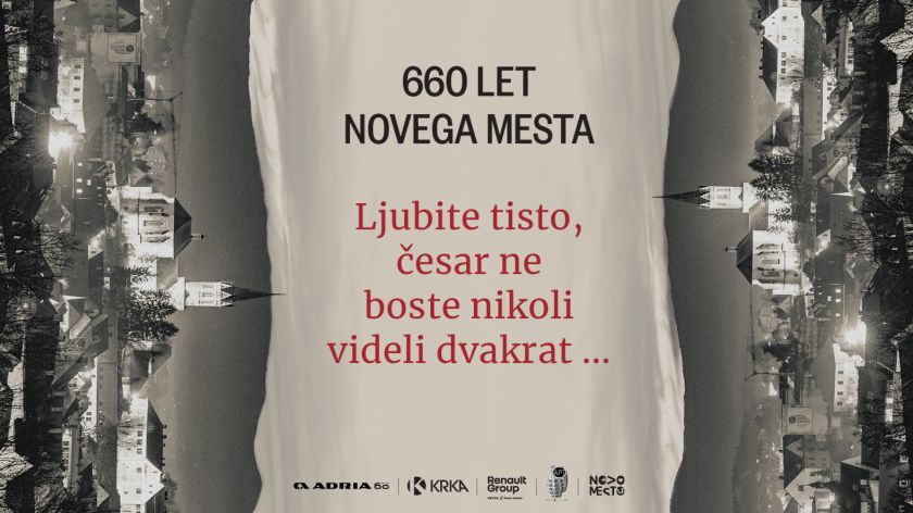Osrednja slovesnost ob 660. obletnici ustanovitve Novega mesta prestavljena v Olimpijski center Novo mesto
