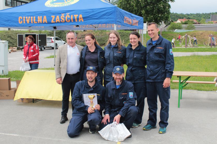 Ekipa prve pomoči občine Žužemberk zmagala