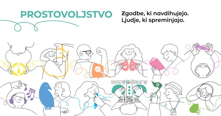 Prostovoljstvo: Zgodbe, ki navdihujejo. Ljudje, ki spreminjajo.