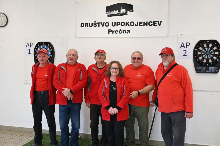 Društvo upokojencev Prečna zasedlo 1.mesto