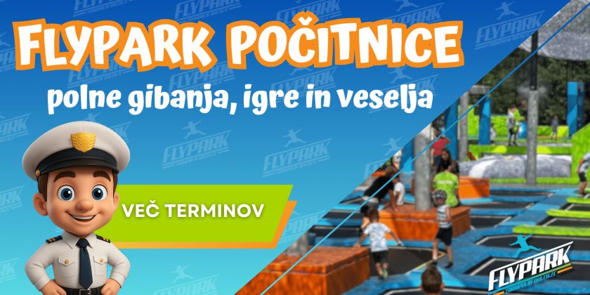 V Flypark na počitnice!