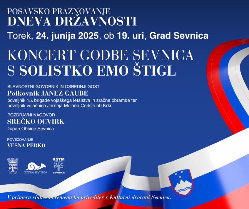 Skupno posavsko praznovanje dneva državnosti v Sevnici
