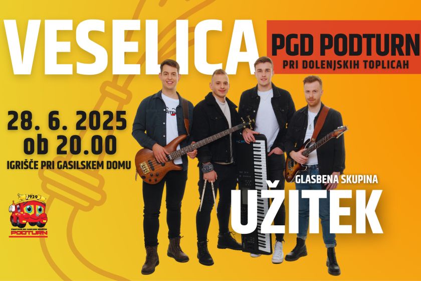 PGD Podturn pripravlja veliko gasilsko veselico