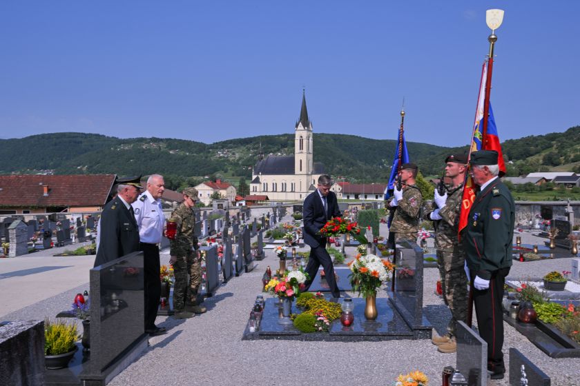 Mestna občina Novo mesto obeležila spominski dan in dan državnosti