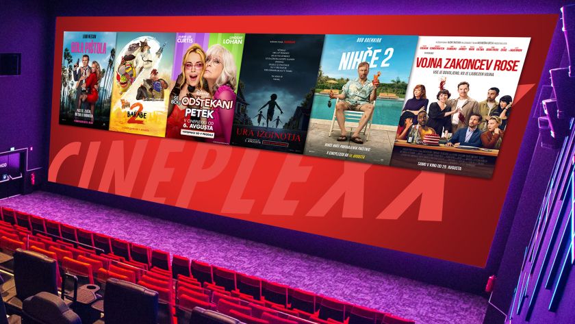 Pestro filmsko poletje v kinih Cineplexx