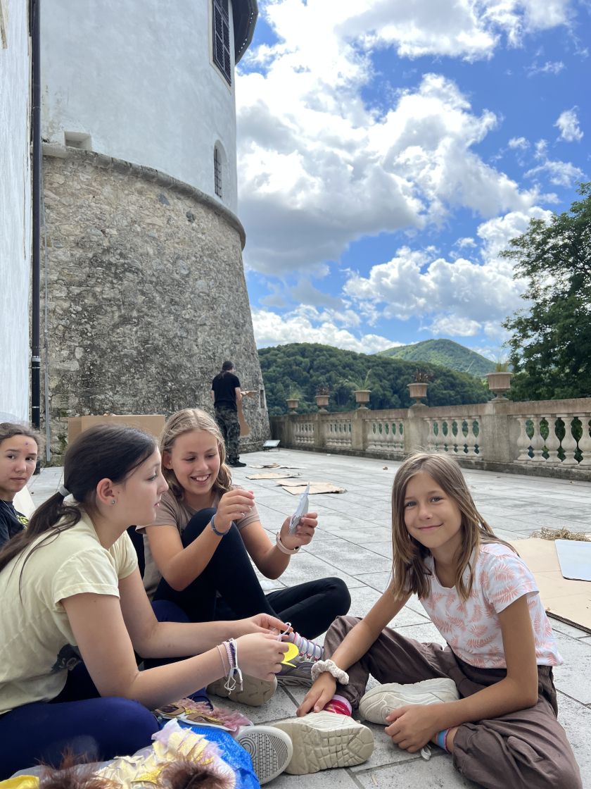 Grajski otroški teden na gradu Sevnica