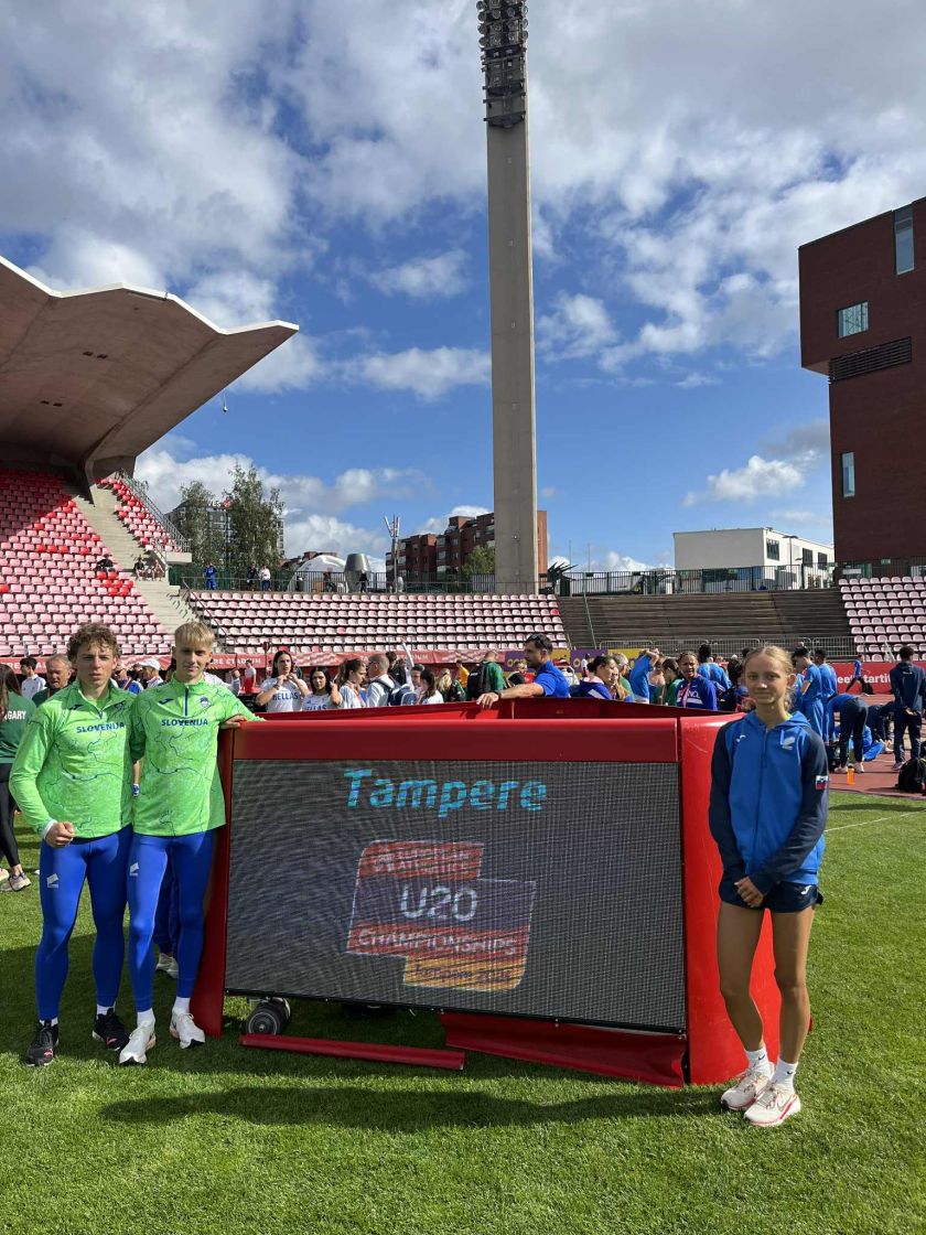 Uspešni nastopi atletov AK Krka na Evropskem prvenstvu U20 na Finskem