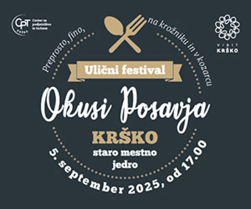 Ulični festival Okusi Posavja prihaja v staro mestno jedro Krškega