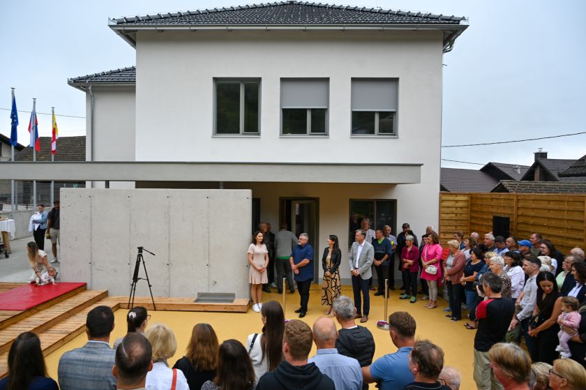 Stari šoli v Gabrju s prenovo dali nov namen: nastal je vrtec Cvetnik